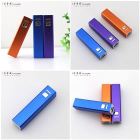 自拍器移動(dòng)電源 方管移動(dòng)電源2600毫安定制禮品
