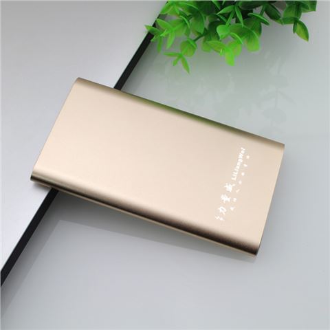力量威超薄移動(dòng)電源聚合物品牌安全鋁合金充電寶