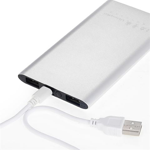 超薄聚合物移動電源定制4000mAh充電寶