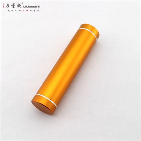 單節(jié)小圓形移動電源2600毫安 帶LED移動電源定制禮品