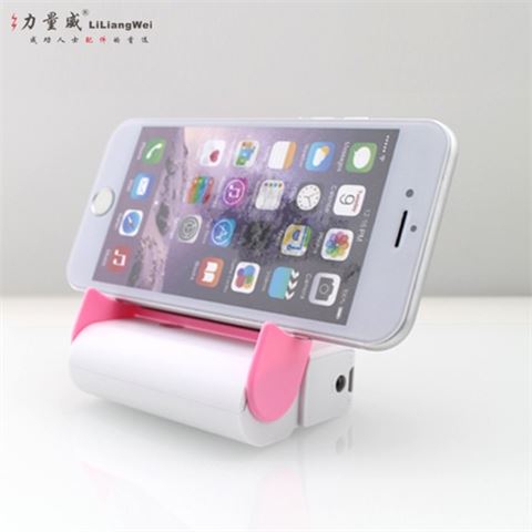 帶鏡子移動電源5600毫安 移動電源充電寶定制禮品