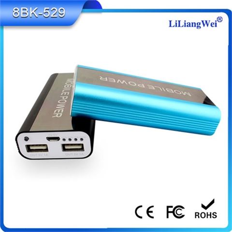鋁殼移動(dòng)電源5200毫安 移動(dòng)電源充電寶定制禮品