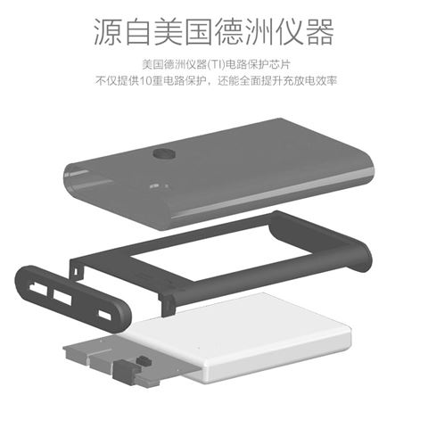 新款專利私模TYPE-C數(shù)顯8000毫安鋁合金外殼移動(dòng)電源高通快充移動(dòng)電源