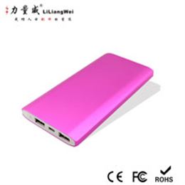 超薄聚合物移動電源 方形移動電源定制8000mAh充電寶 雙USB輸出