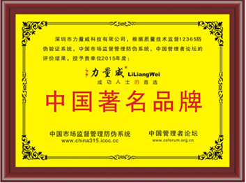 中國著名品牌