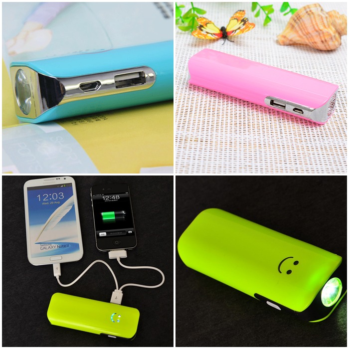 笑臉移動電源5600毫安 移動電源充電寶定制禮品
