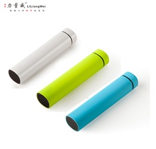 圓柱形音箱移動(dòng)電源 移動(dòng)電源4000毫安定制禮品