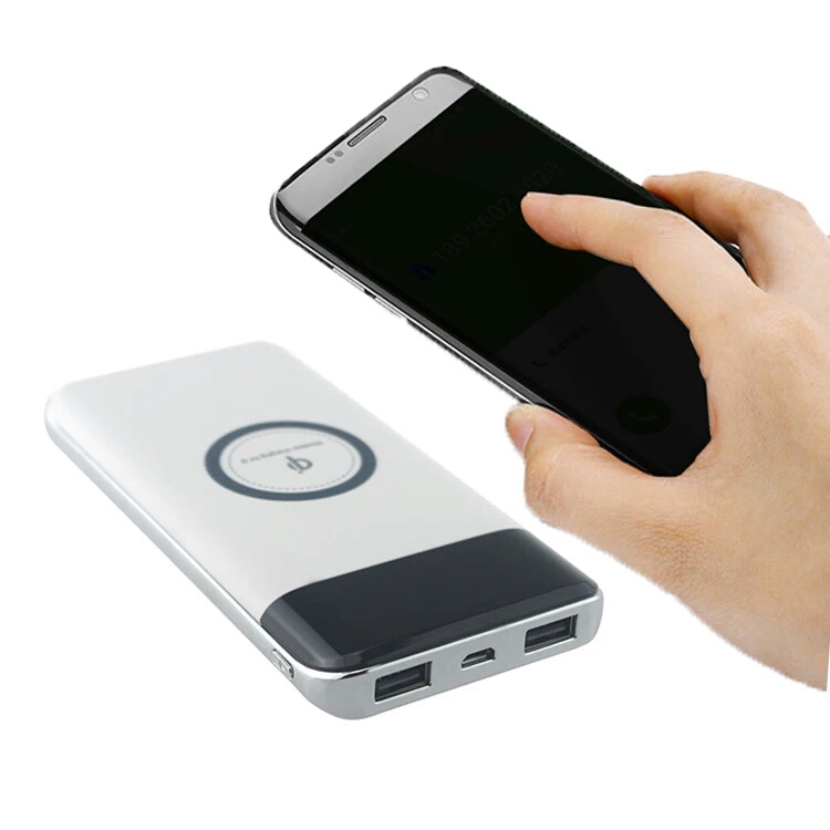 廠家直銷 無線充移動電源帶TYPE-C快充接口 10000毫安